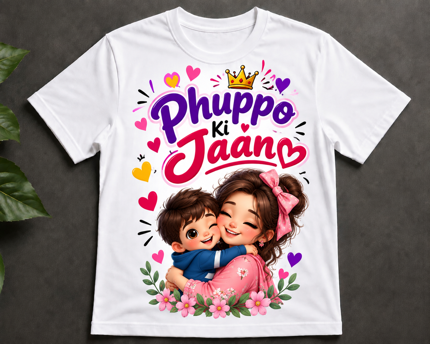 Phuppo Ki Jaan ❤️ Cute Little Prince Kids T-Shirt 👑