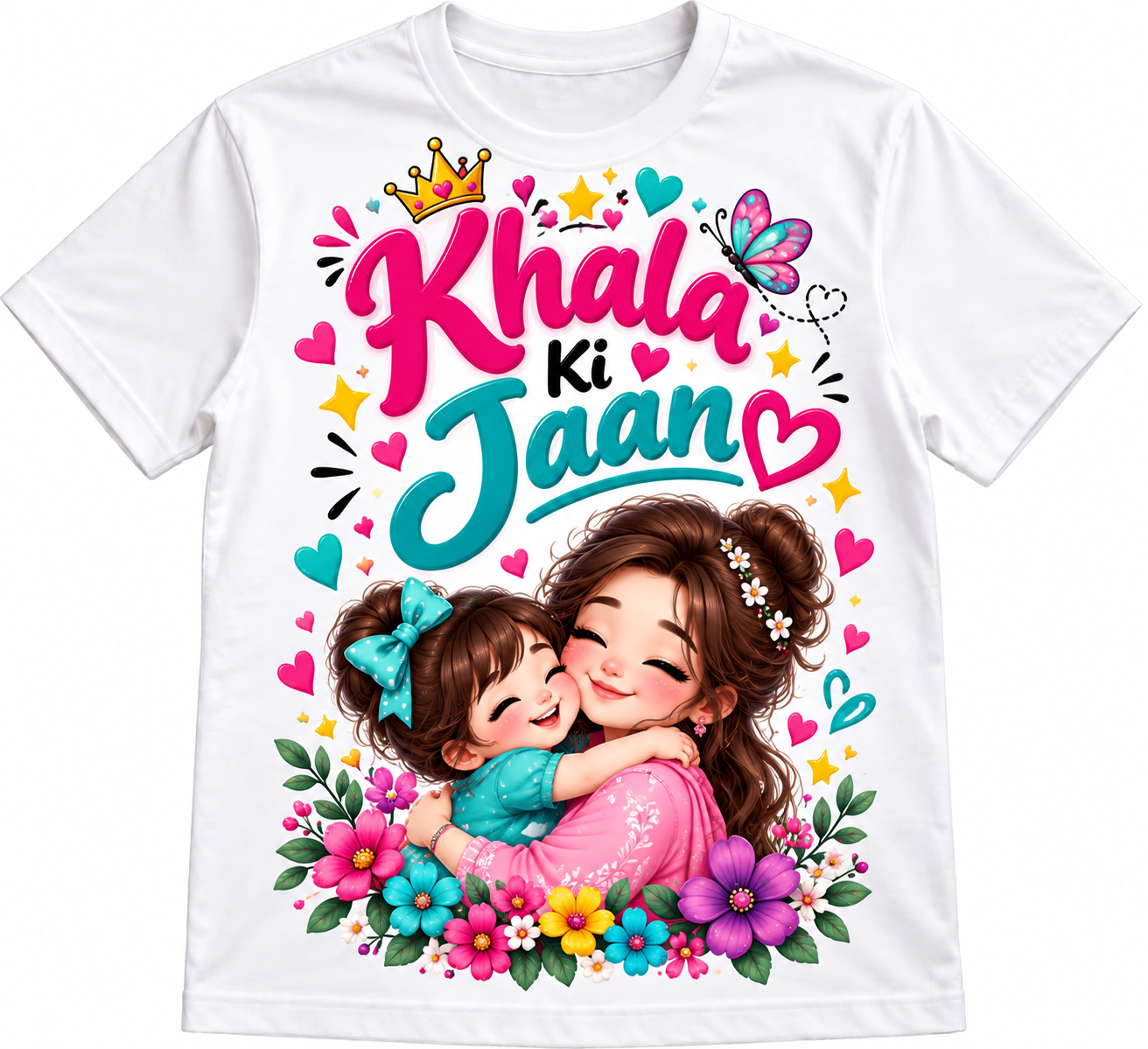 Khala Ki Jaan 💕 Cute Little Prince Kids T-Shirt 👑