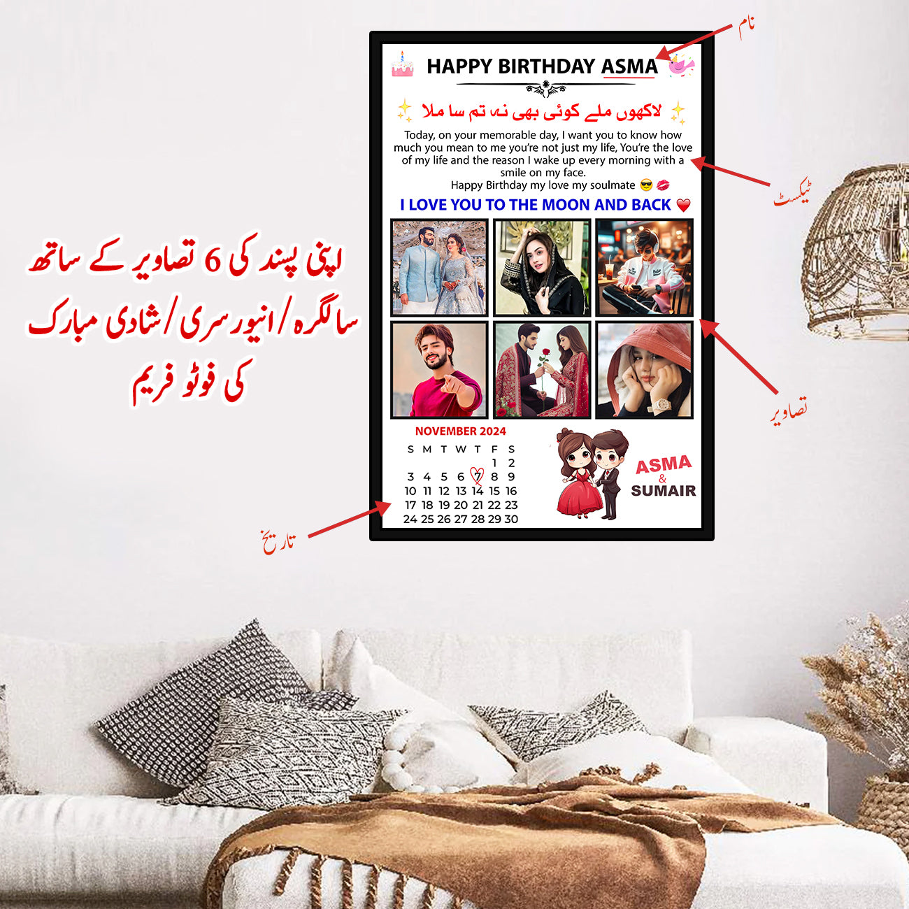 Significant Birthday Frame To Send Your Wishings | Gift That Speaks Love ❤️