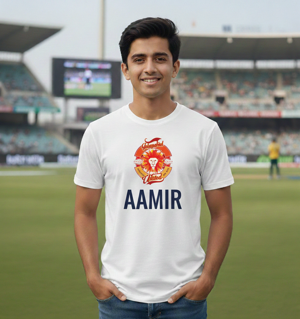 Official Style Islamabad United T-Shirt with Your Name