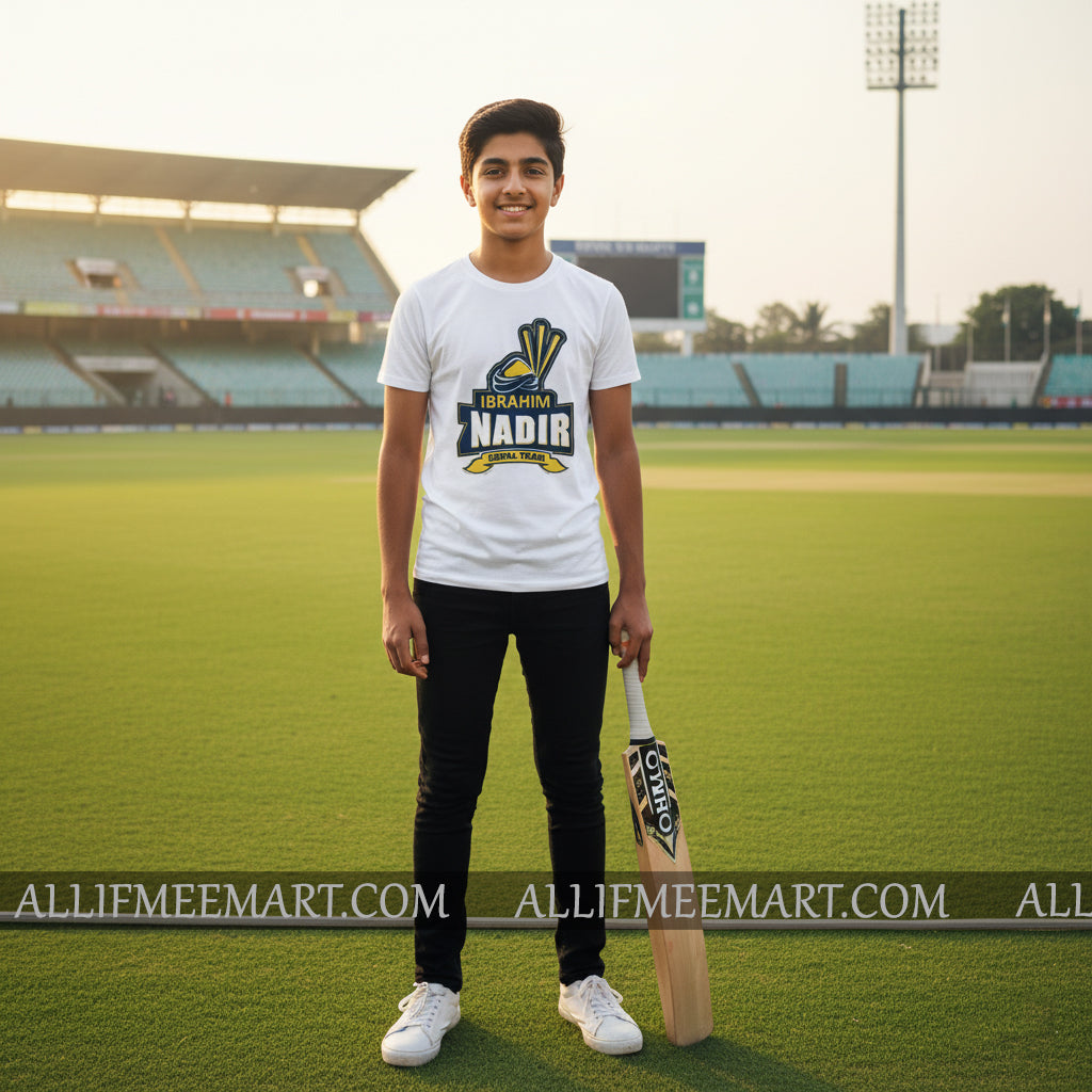PSL Peshawar Zalmi Your Name T-Shirt