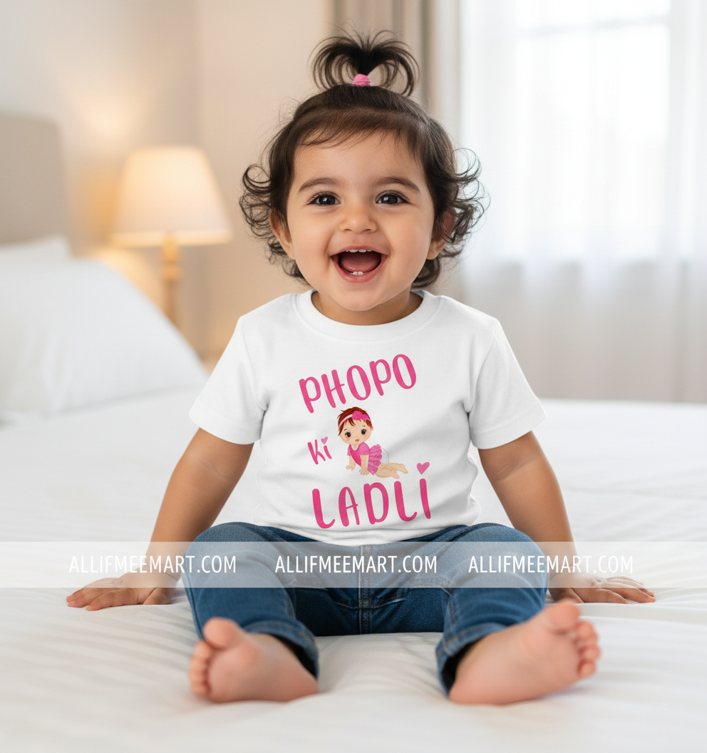 Phuppo Ki Ladli Kids T-Shirt