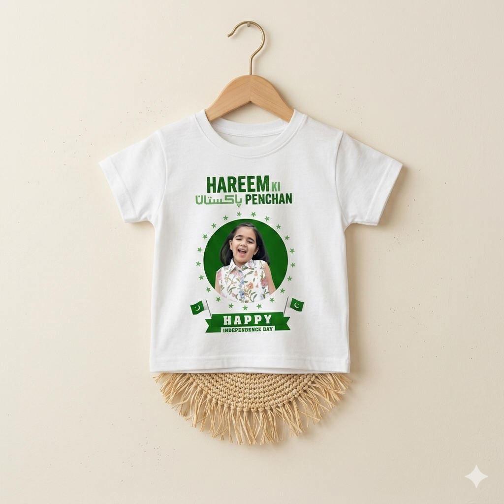 Hareem Ki Pehchan - Happy Independence Day Kids T-Shirt