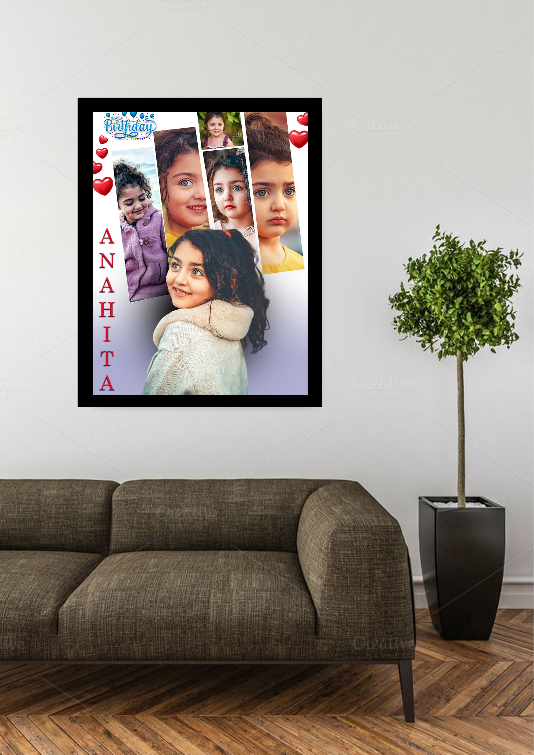 Custom Birthday Photo Frame – Design Your Own Style