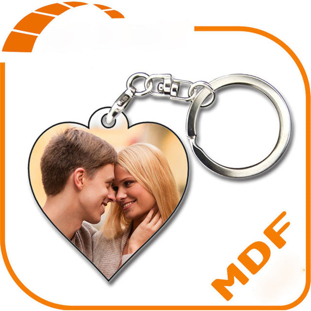 Heart Shape Keychain – Personalize with Love